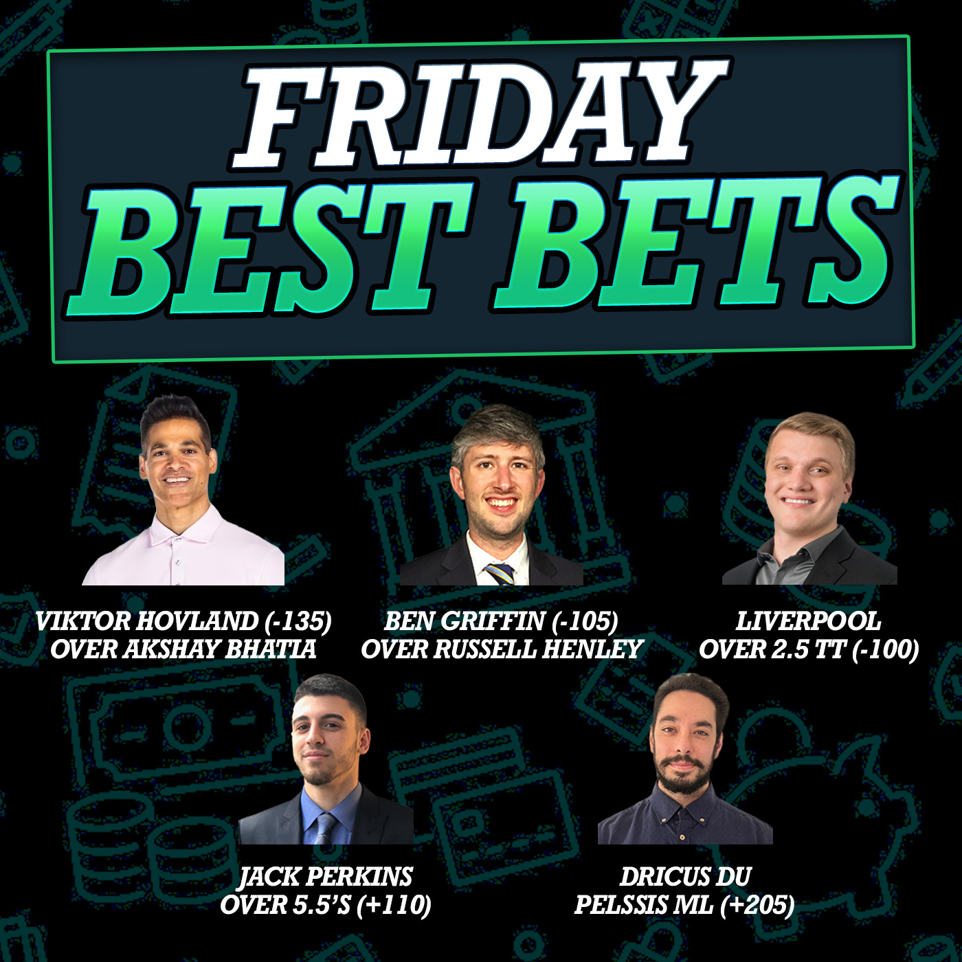 BPE FRIDAY: MLB Picks + UFC 319 Bets + Soccer + Golf Props episode artwork