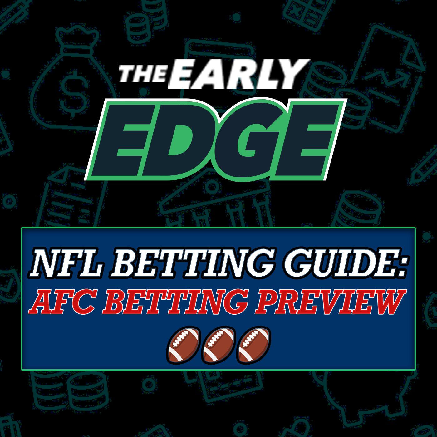 AFC Best Bets: Conference Predictions + Win Totals + Props + Title Picks!  episode artwork