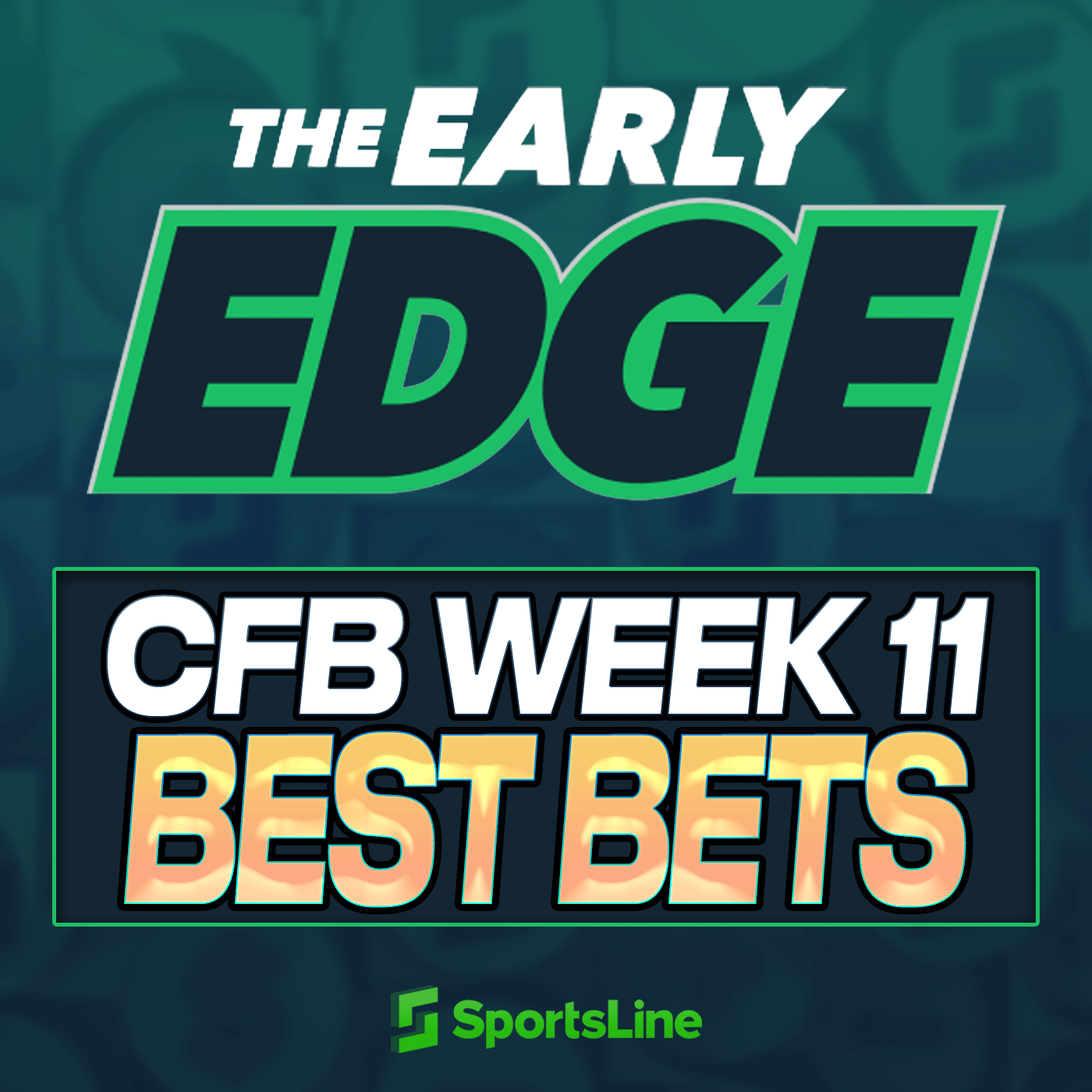 College Football Week 11 BEST BETS! episode artwork