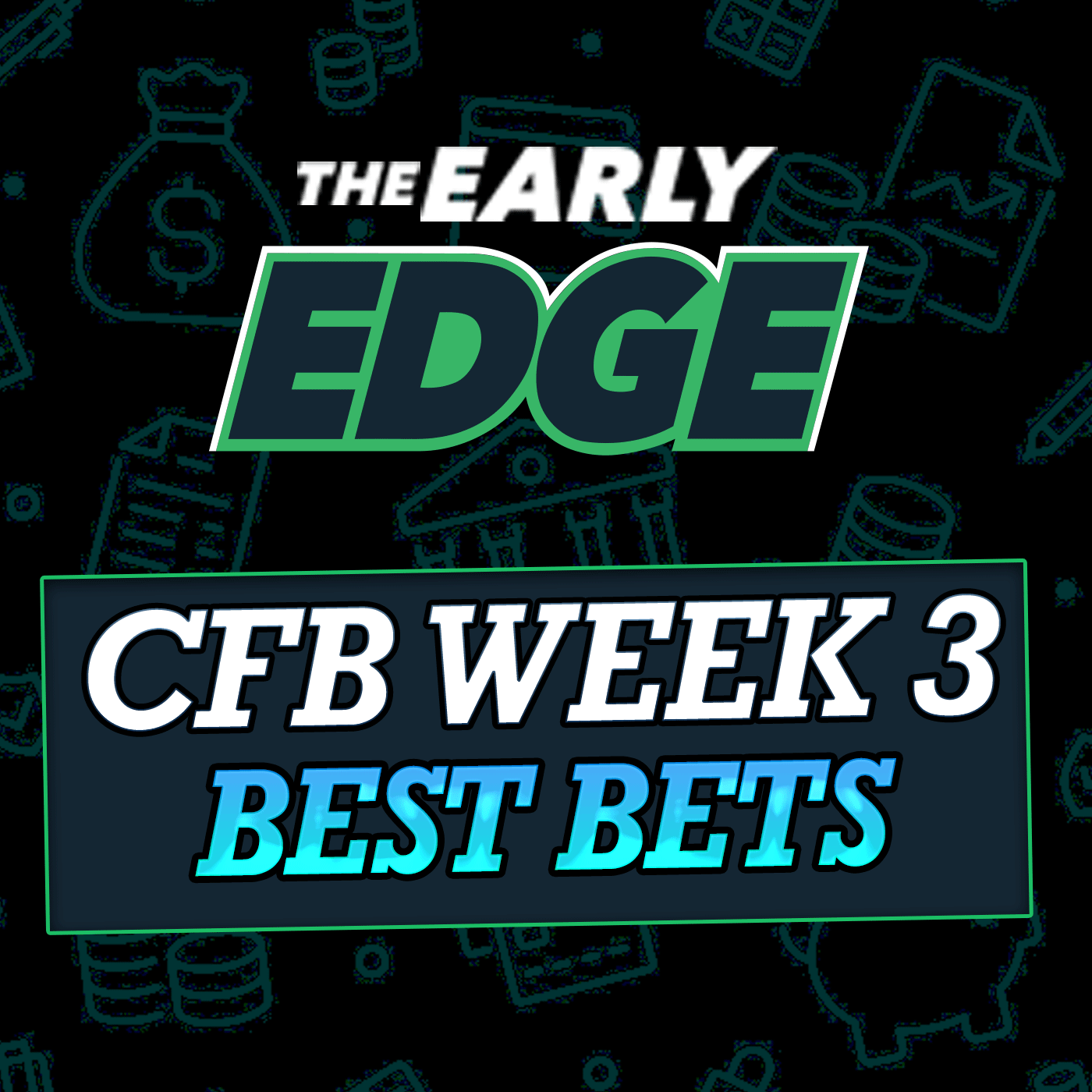 College Football Week 3 BEST BETS and PICKS! episode artwork
