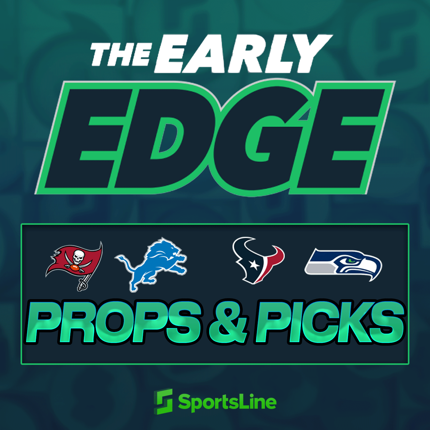 Monday Night Football PROPS and PICKS | Bucs vs Lions & Texans vs Seahawks episode artwork