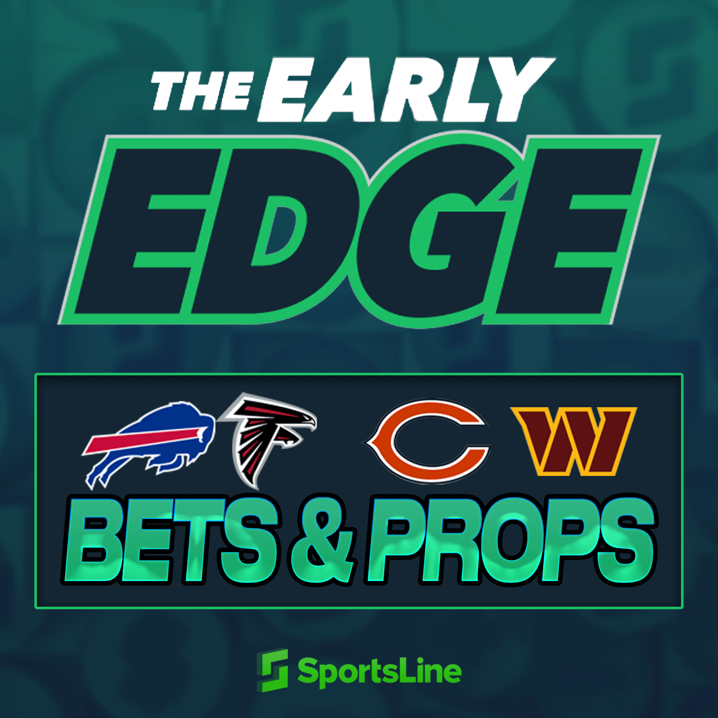 MNF Best BETS and PROPS | Bills vs Falcons and Bears vs Commanders episode artwork