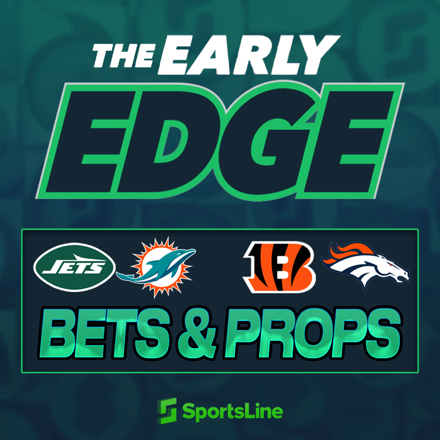 MNF BEST BETS and PROPS | Jets-Dolphins and Bengals-Broncos episode artwork