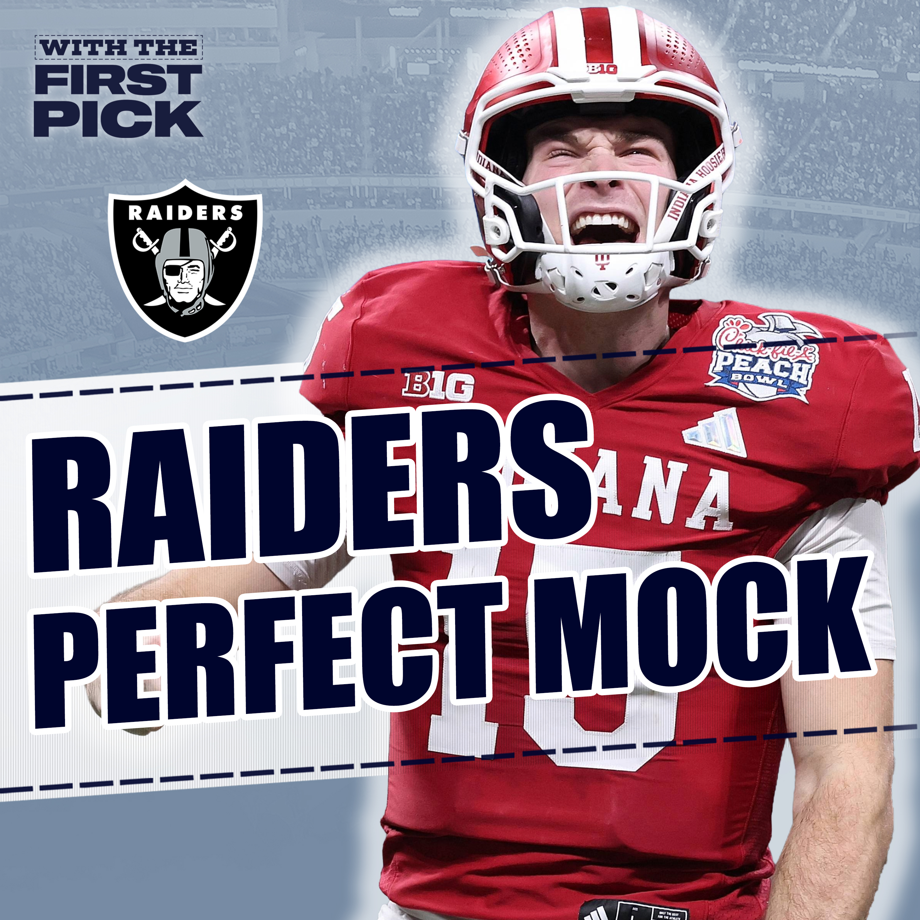 Las Vegas Raiders FULL 7-Round 2026 NFL Mock Draft episode artwork
