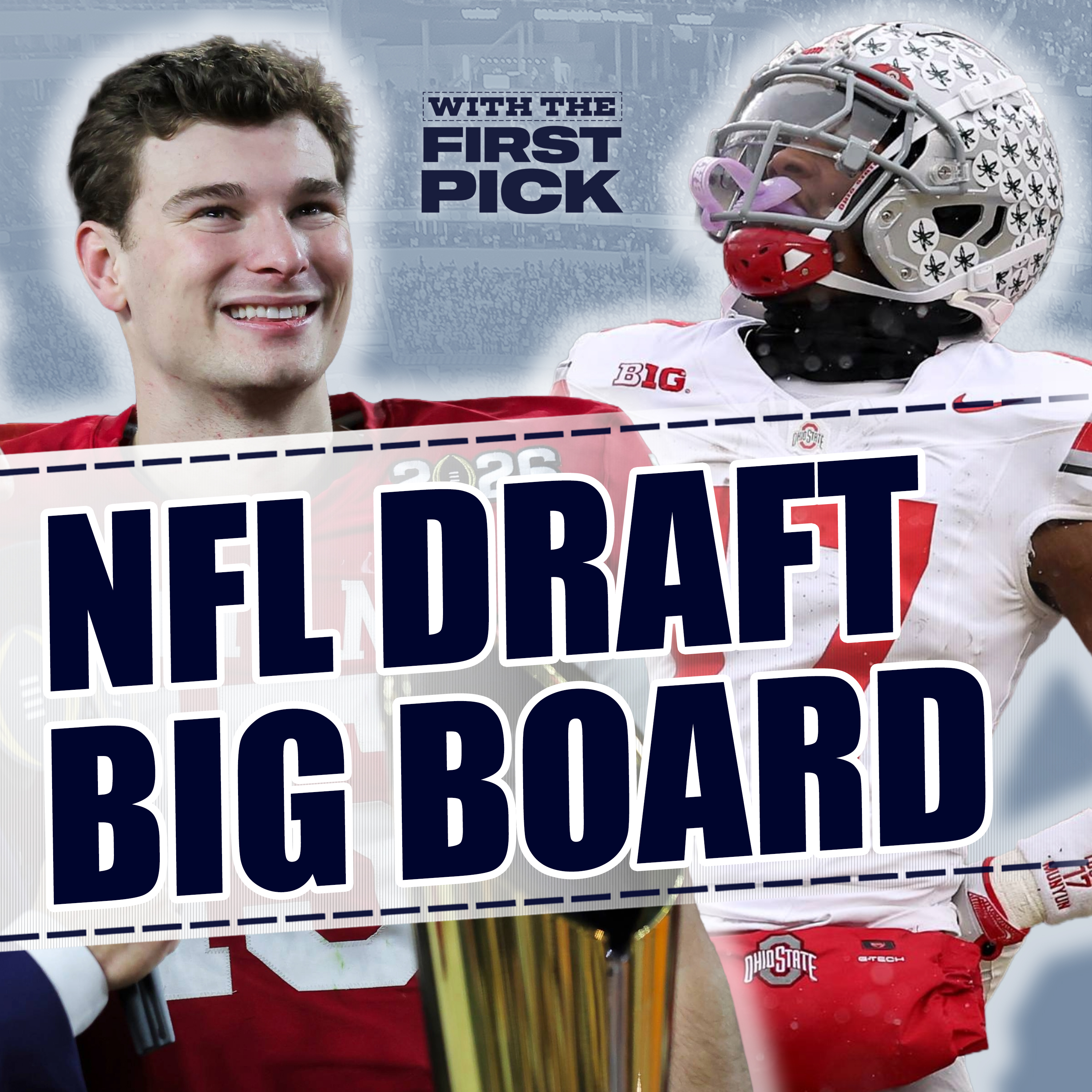 2026 NFL Draft Big Board Entering NFL Combine | Who Are The Top 10 Prospects RIGHT NOW? episode artwork