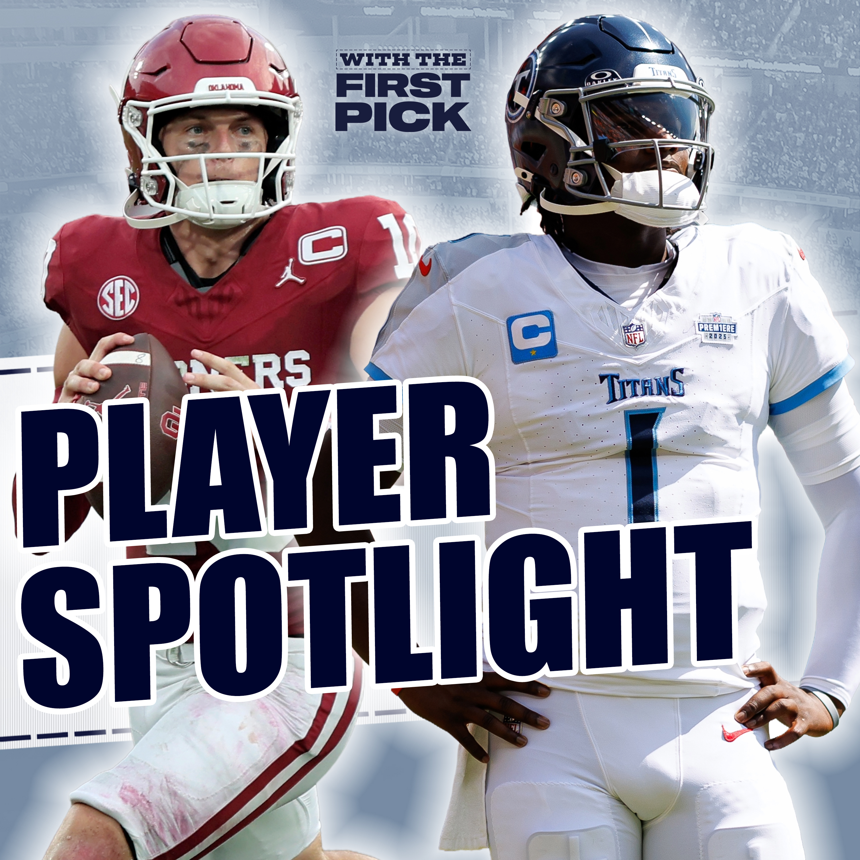 NFL Rookie & College Football Player Spotlight: Cameron Ward, Emeka Egbuka, John Mateer, MORE! episode artwork