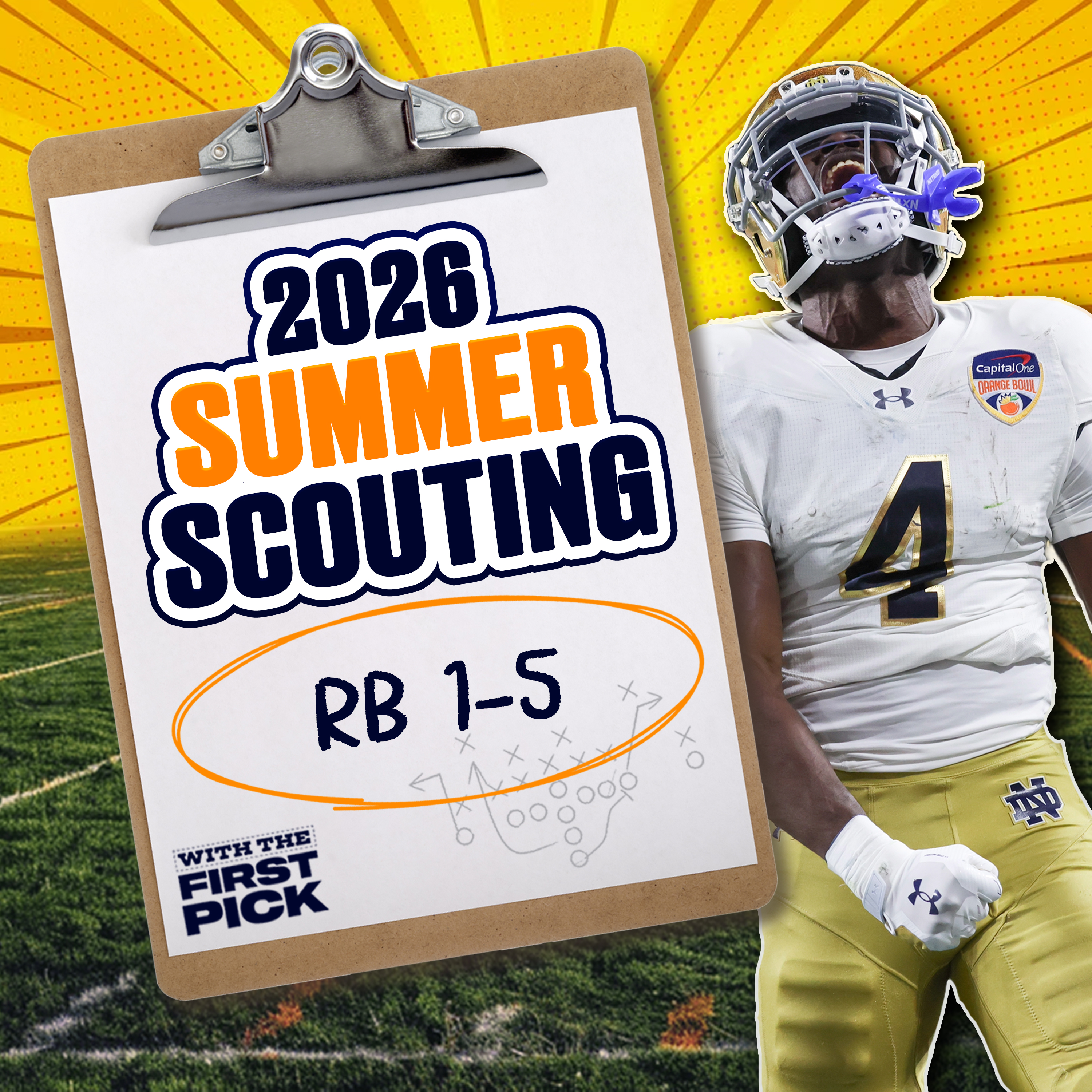 2026 NFL Draft Class Running Back Rankings 1.0: How Many Have 1st Round Talent? I Summer Scouting episode artwork