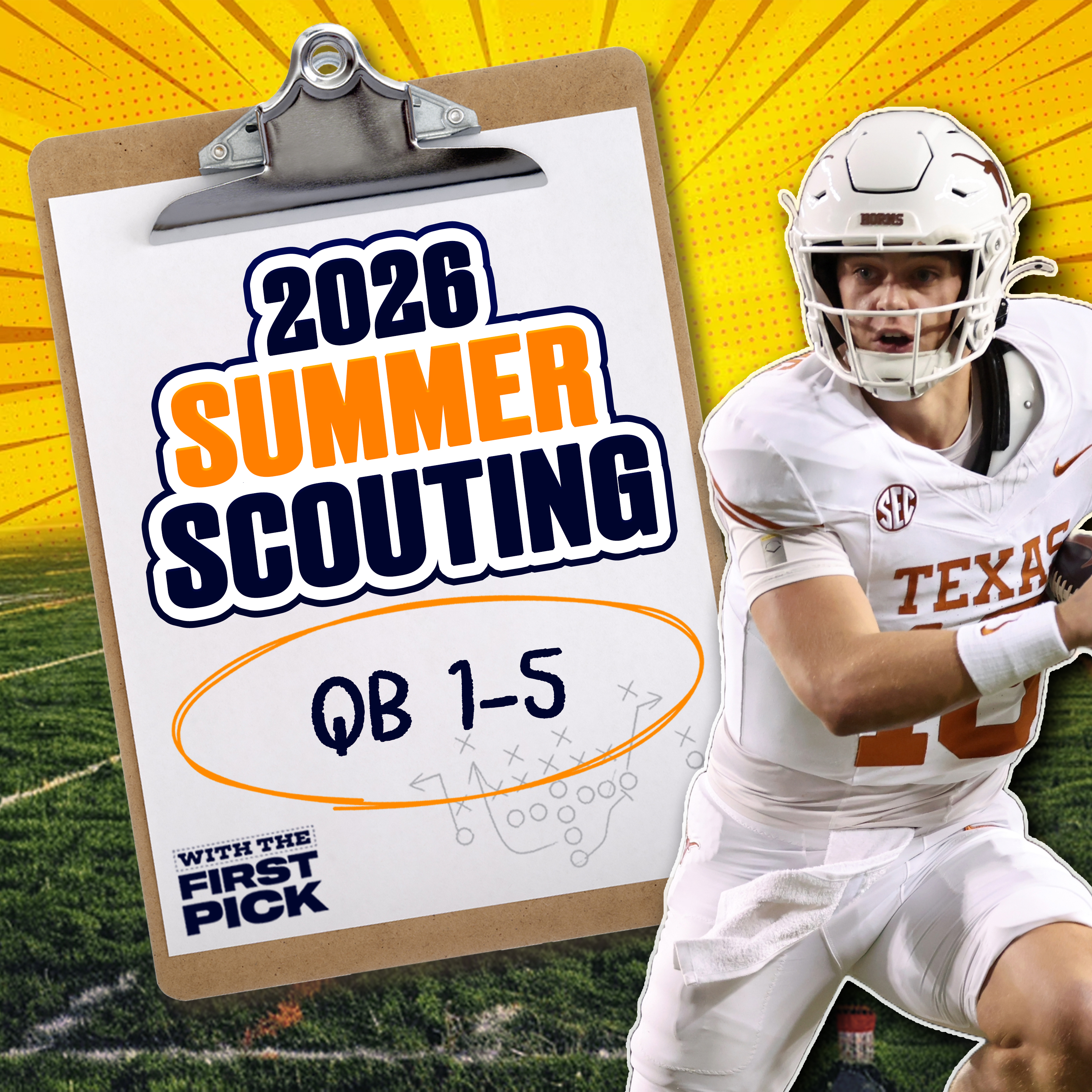 Top 5 QBs In 2026 NFL Draft Class: Garrett Nussmeier over Arch Manning? | Summer Scouting Rankings episode artwork