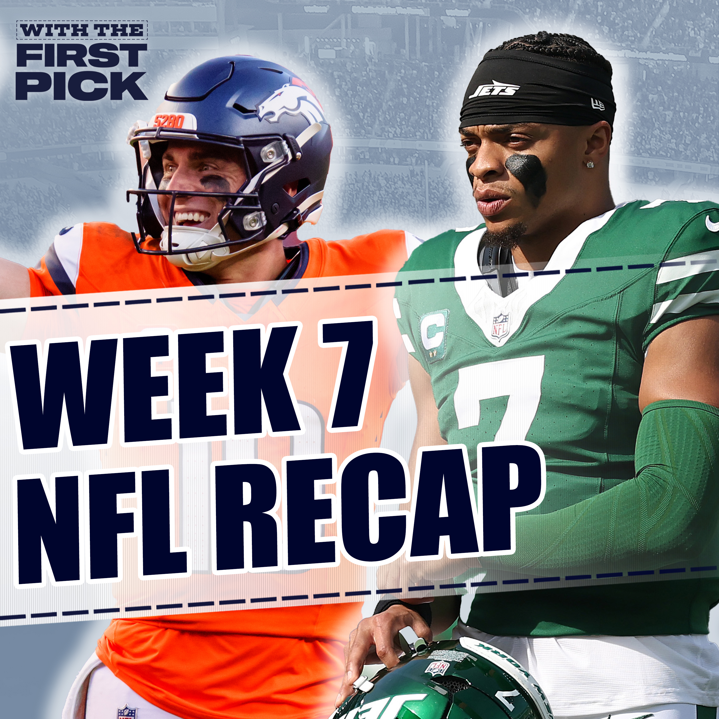 NFL Week 7 Recap: Mile High Miracle, Miami Meltdown, Justin Fields Benched, Trade Deadline Rumors! episode artwork