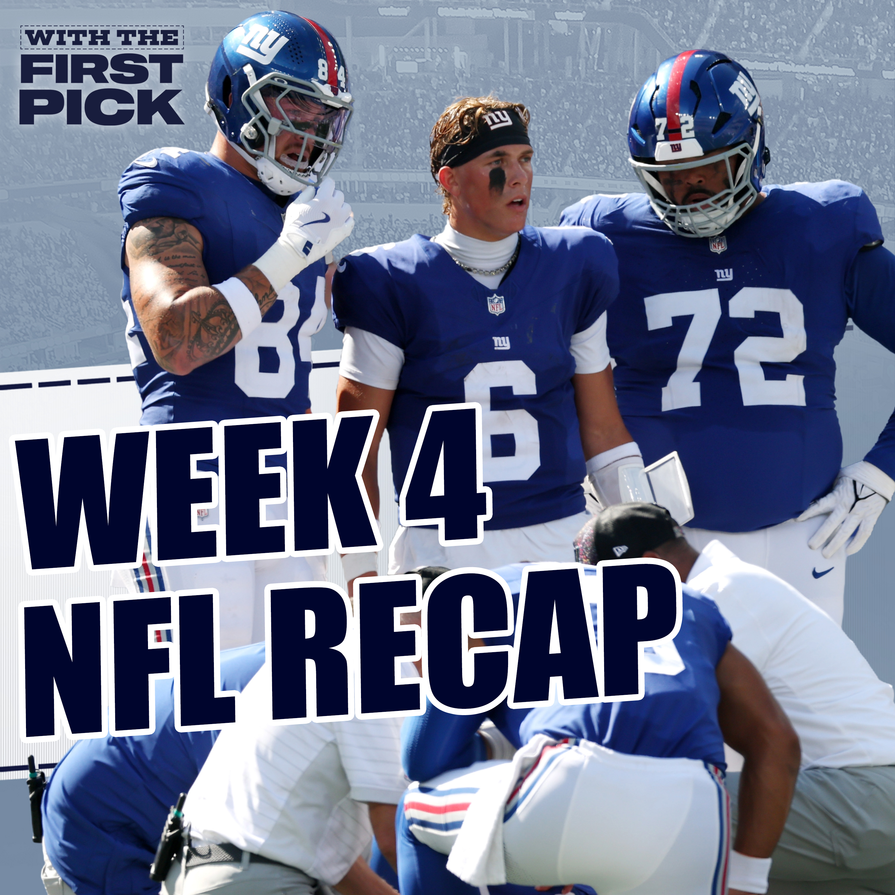 NFL Week 4 Recap: Dart Wins Debut, Loses Nabers | Parsons Ties In Return | Ward Voices Frustration episode artwork