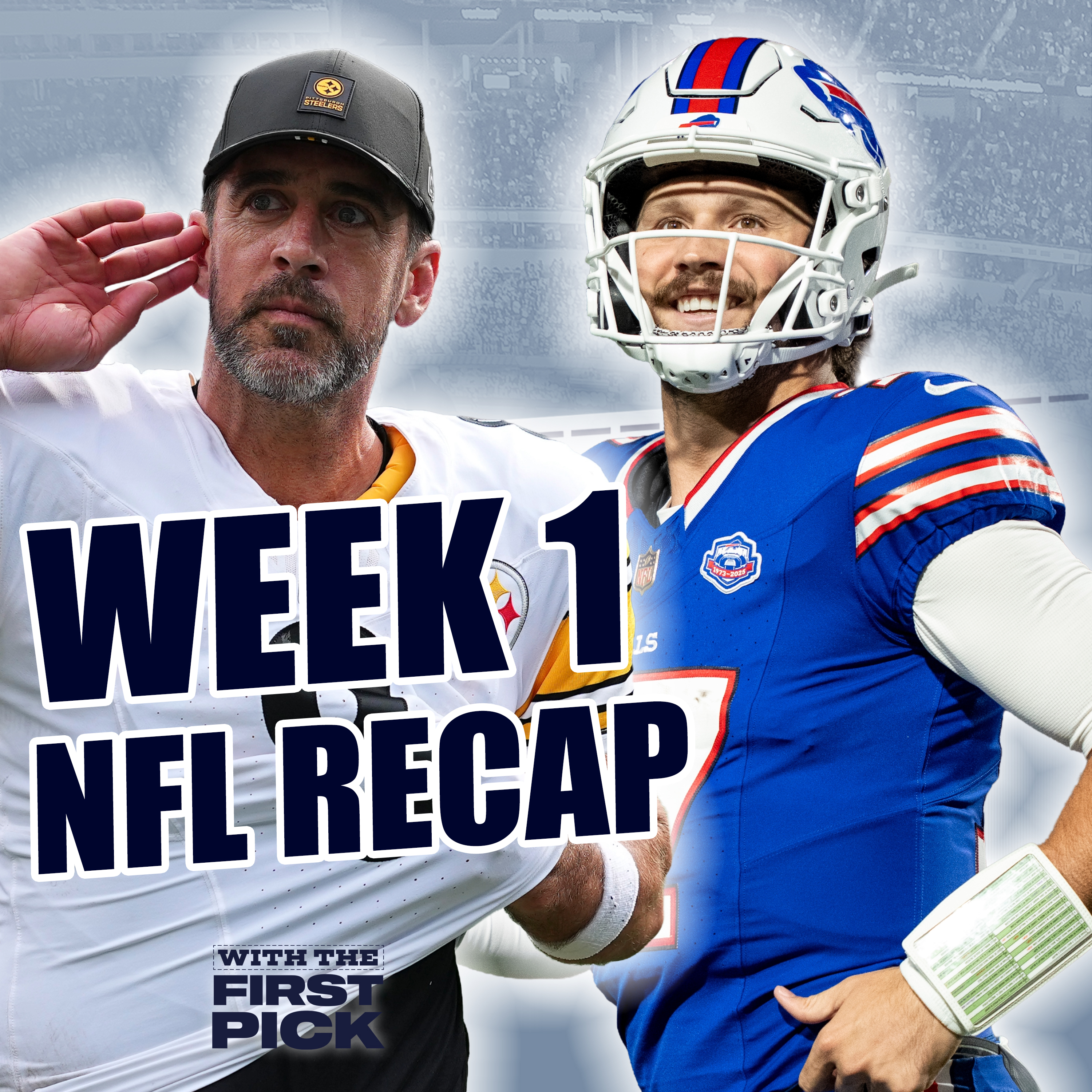 Week 1 NFL Reaction: Jaxson Dart is on the clock, vintage Rodgers, Lamar's interaction with a fan episode artwork