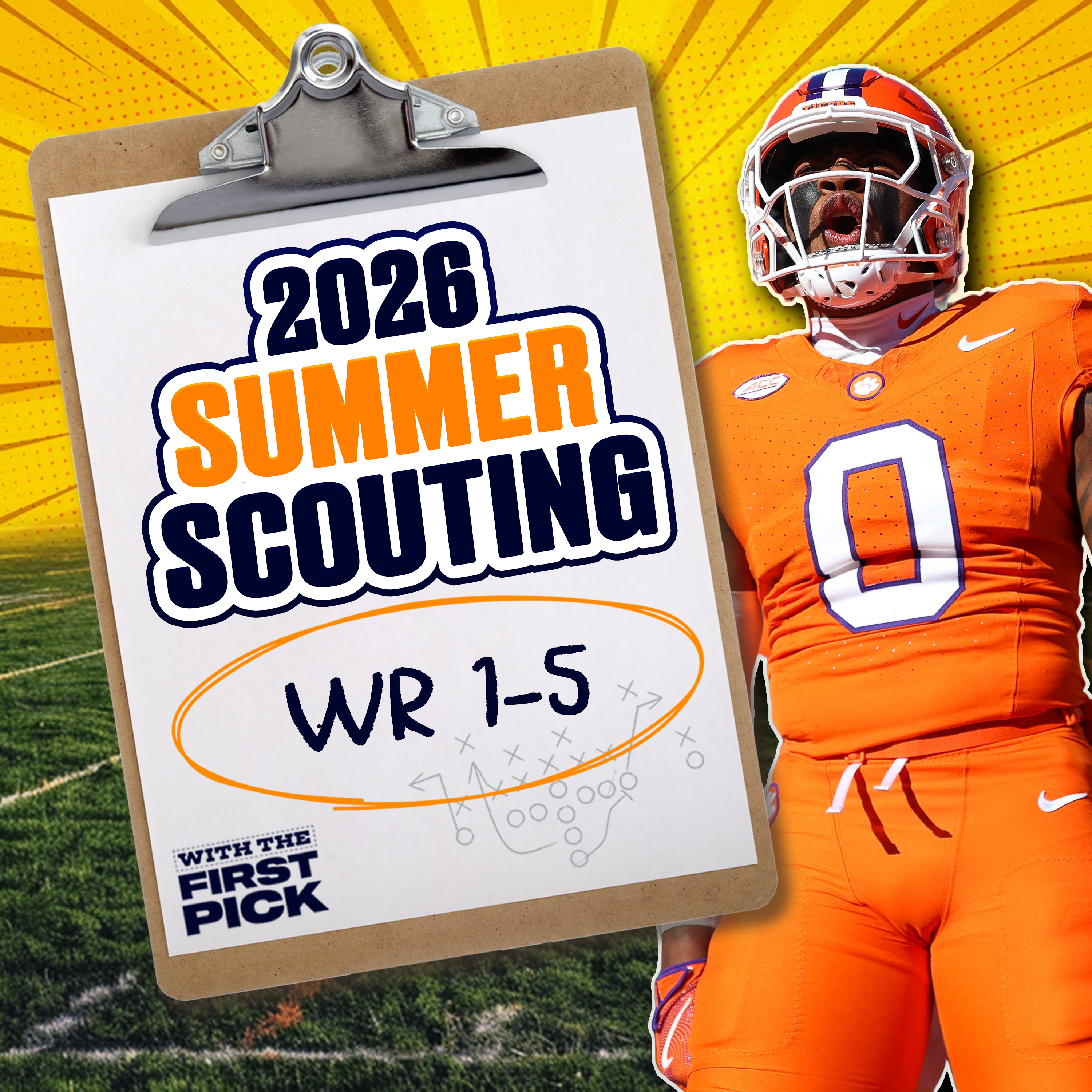 2026 NFL Draft Wide Receiver Rankings 1.0: Why This Class Is Deeper Than 2025 I Summer Scouting episode artwork