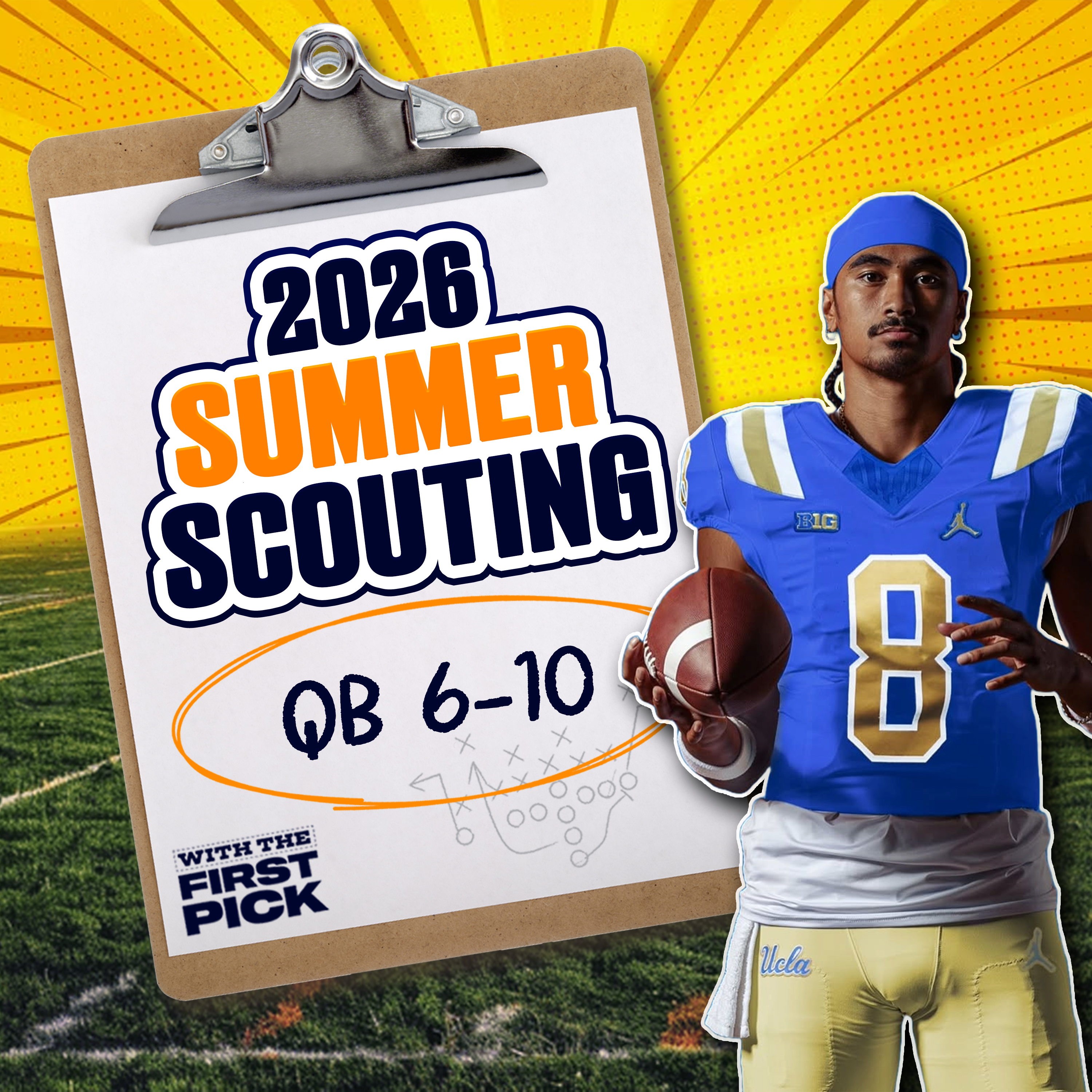 Summer Scouting: Nico Iamaleava + LaNorris Sellers Headline QBs Ranked 6-10 In 2026 NFL Draft Class episode artwork