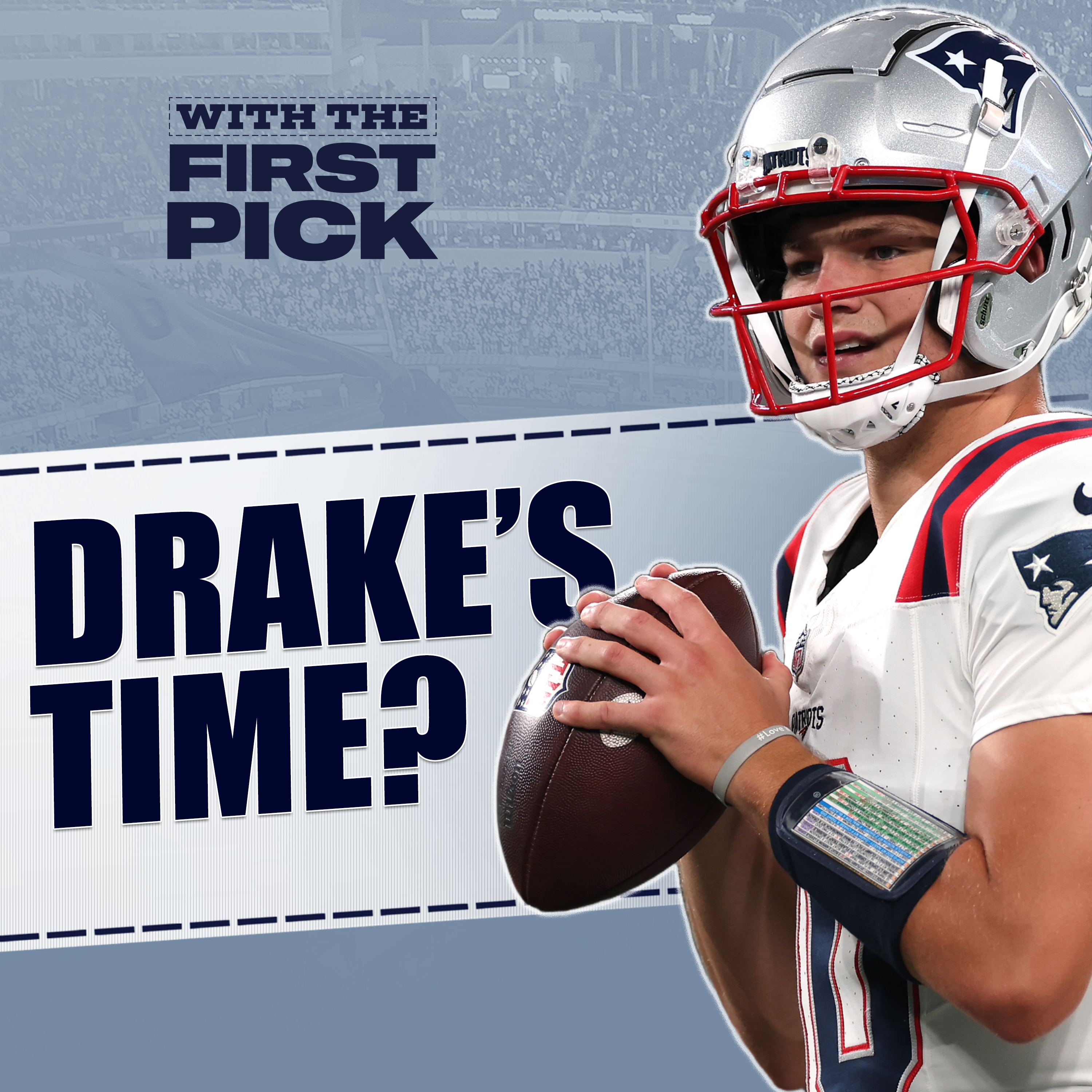 Drake Maye won't survive this Patriots OL + Jayden Daniels continues to amaze and NFL Rookies of the Week episode artwork