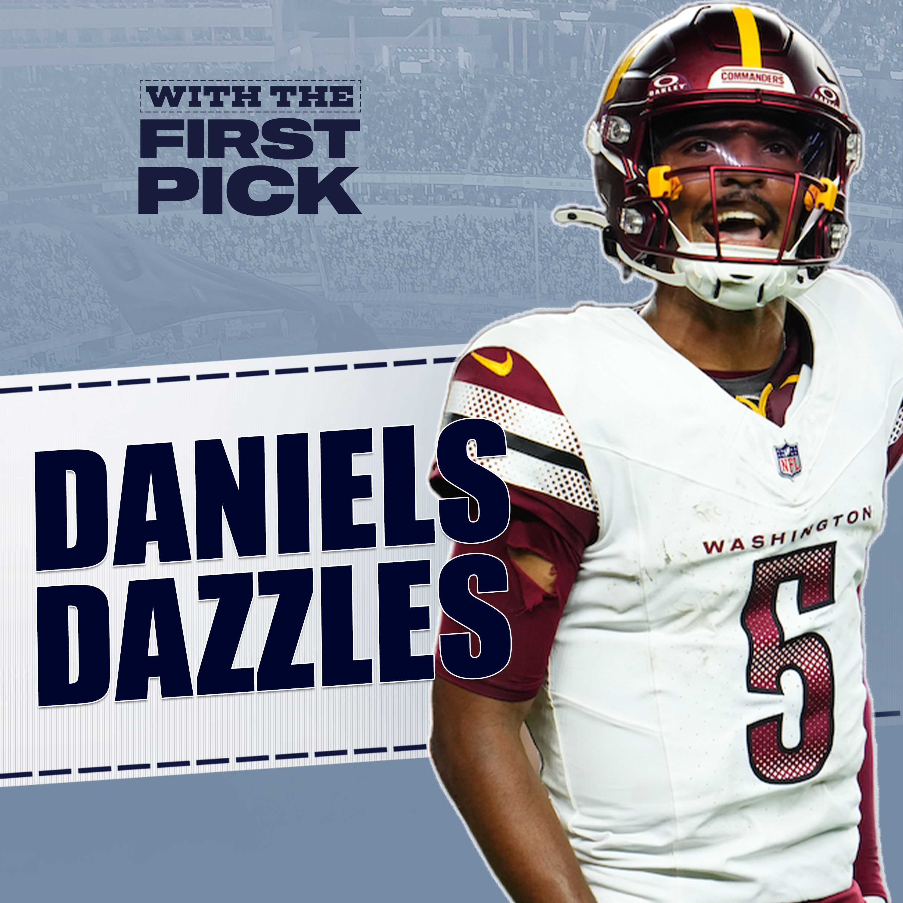 Jayden Daniels puts on one of best rookie QB performances EVER episode artwork