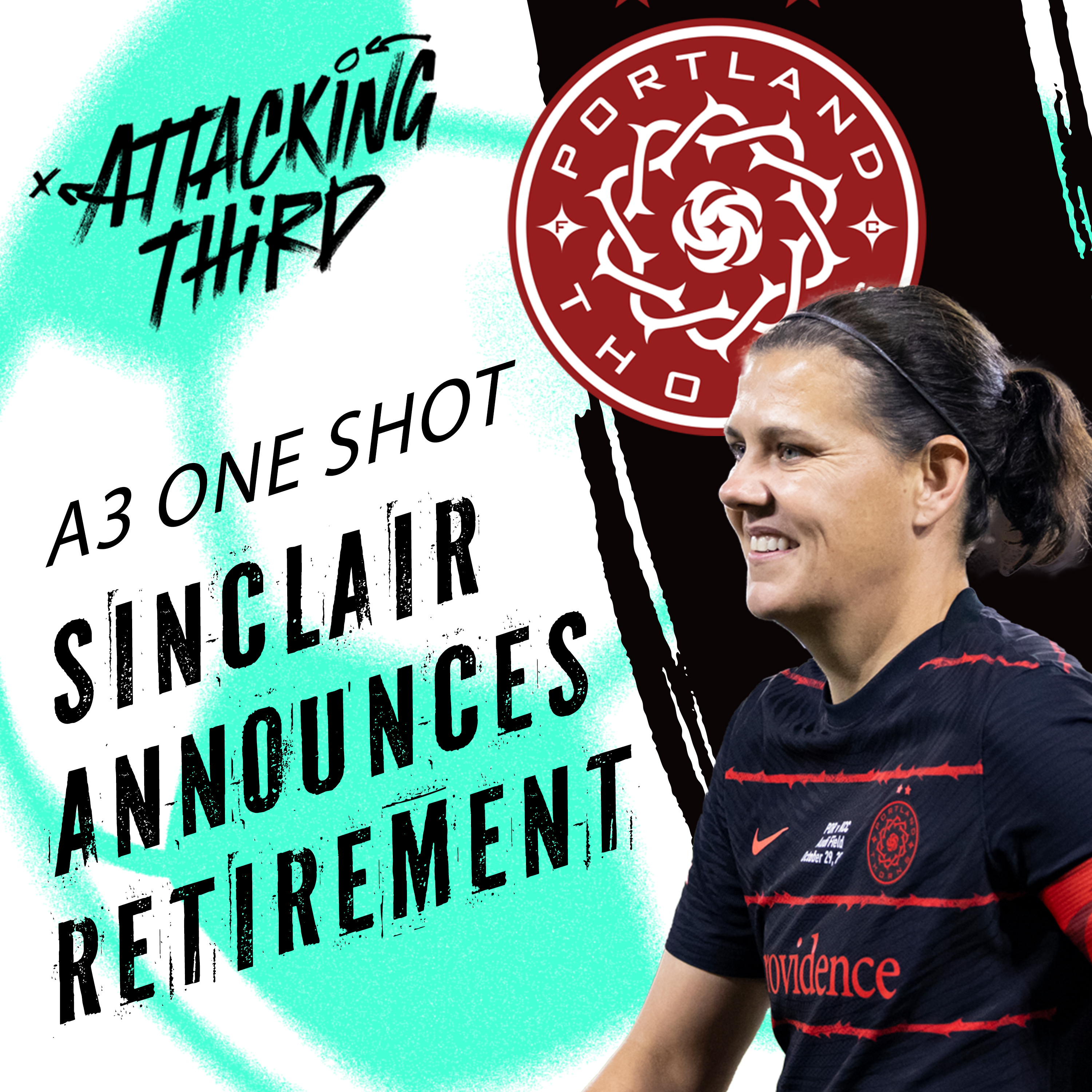 A3 ONE SHOT: Christine Sinclair announces her retirement from football (Soccer 09/27)