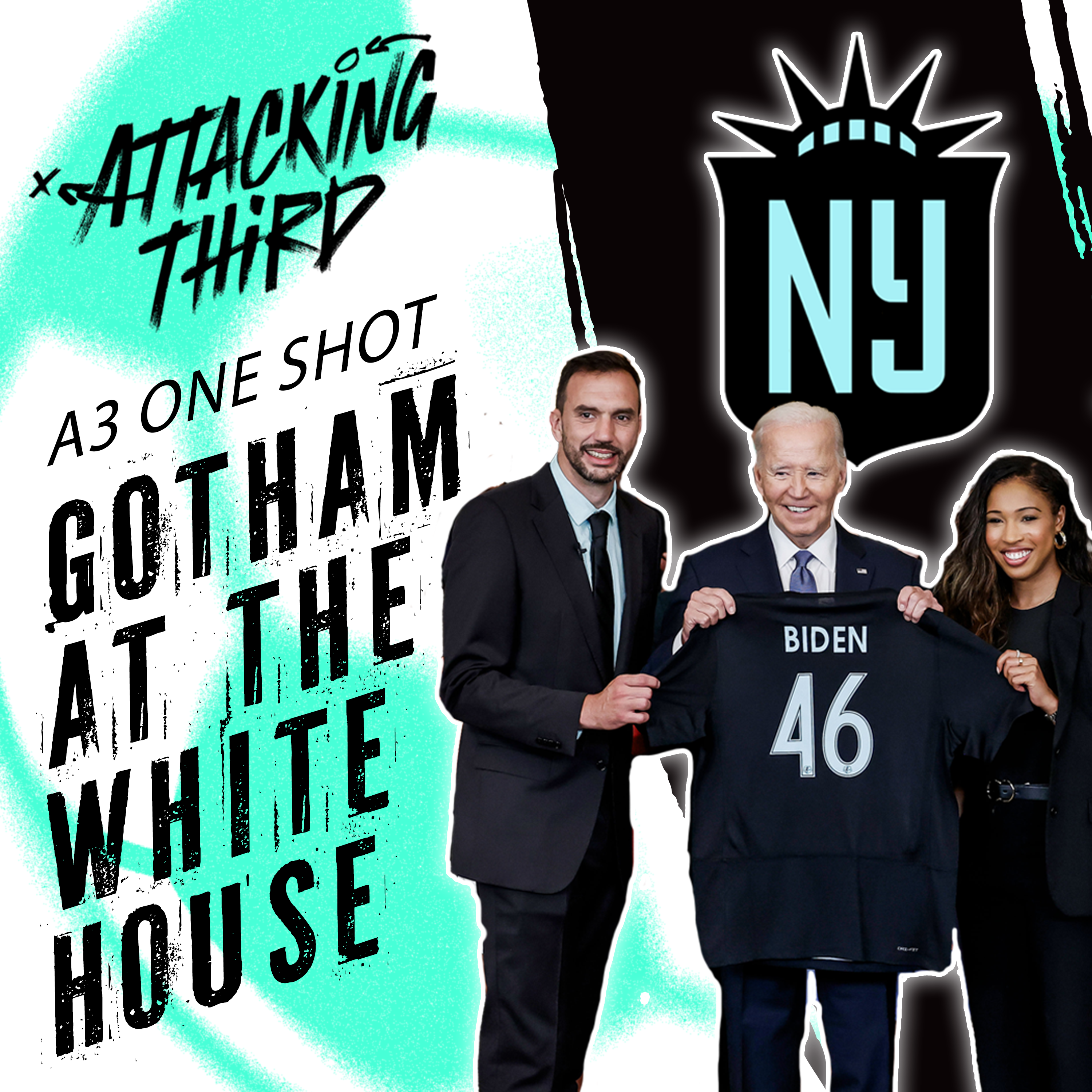 A3 ONE SHOT: Gotham FC visits the White House (Soccer 09/24)