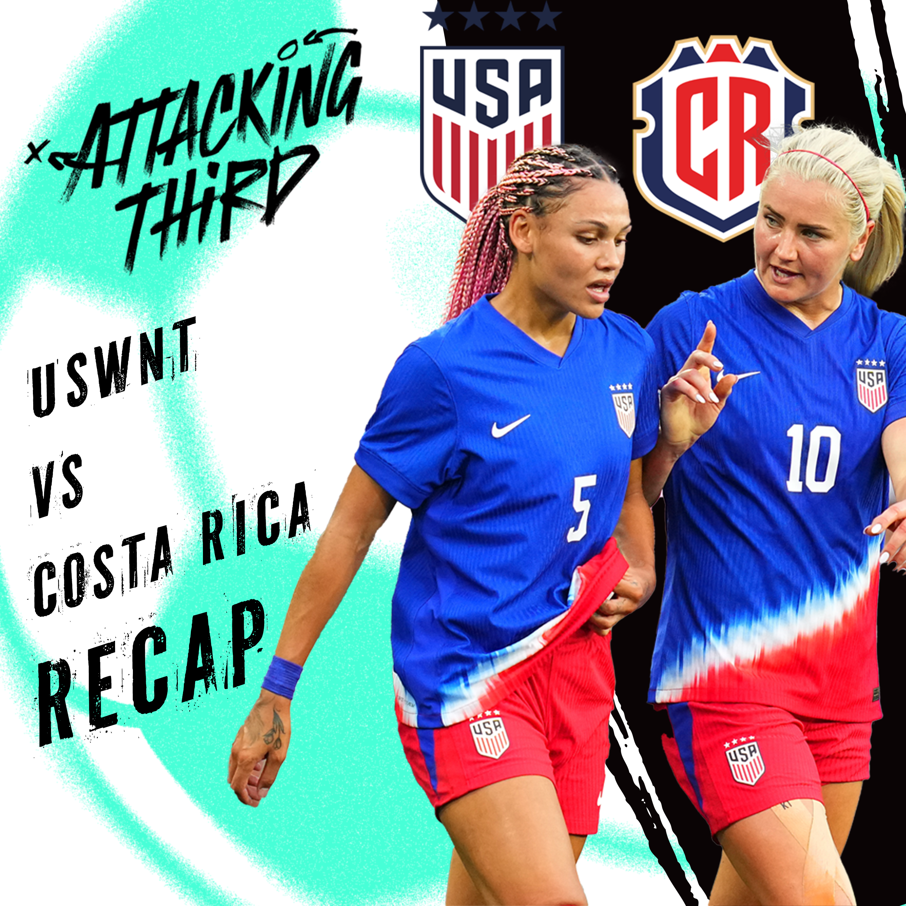 USWNT v Costa Rica reaction & recap | Missed opportunities abound | Formation changes (Soccer 07/16)