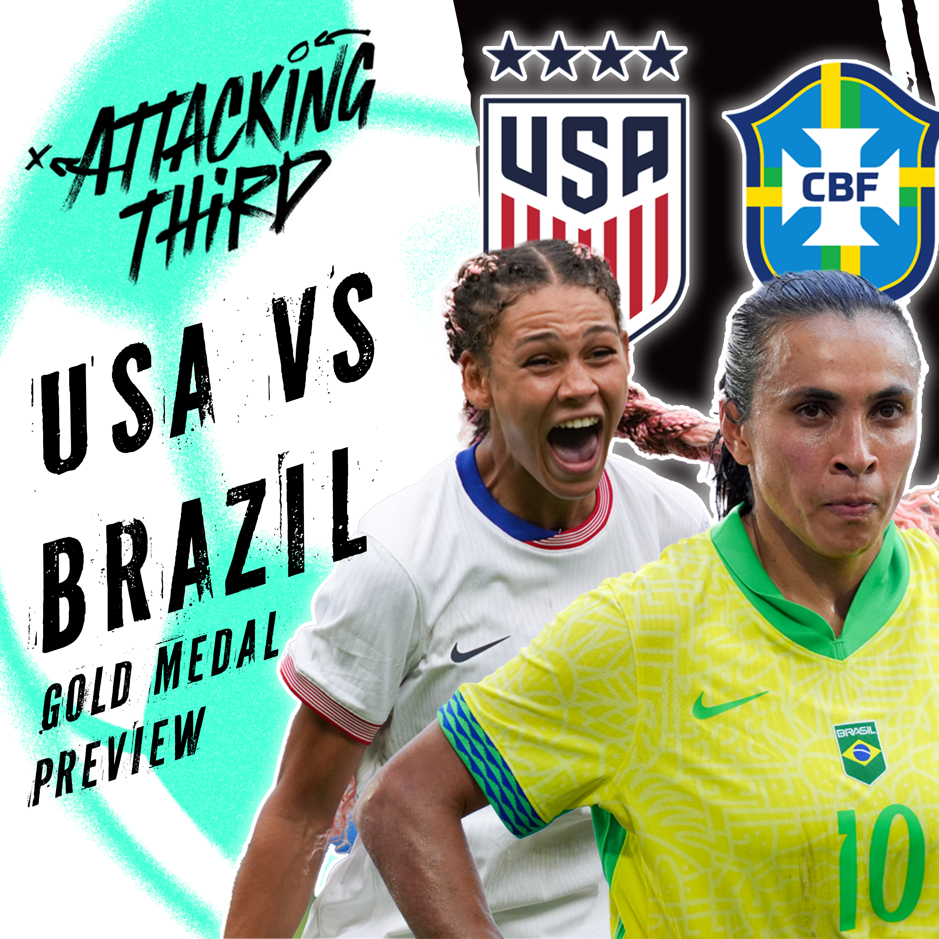 Olympic Final preview | Summer Cup Final is set | Best XI USA vs Brazil: Legends Edition (Soccer 08/08)