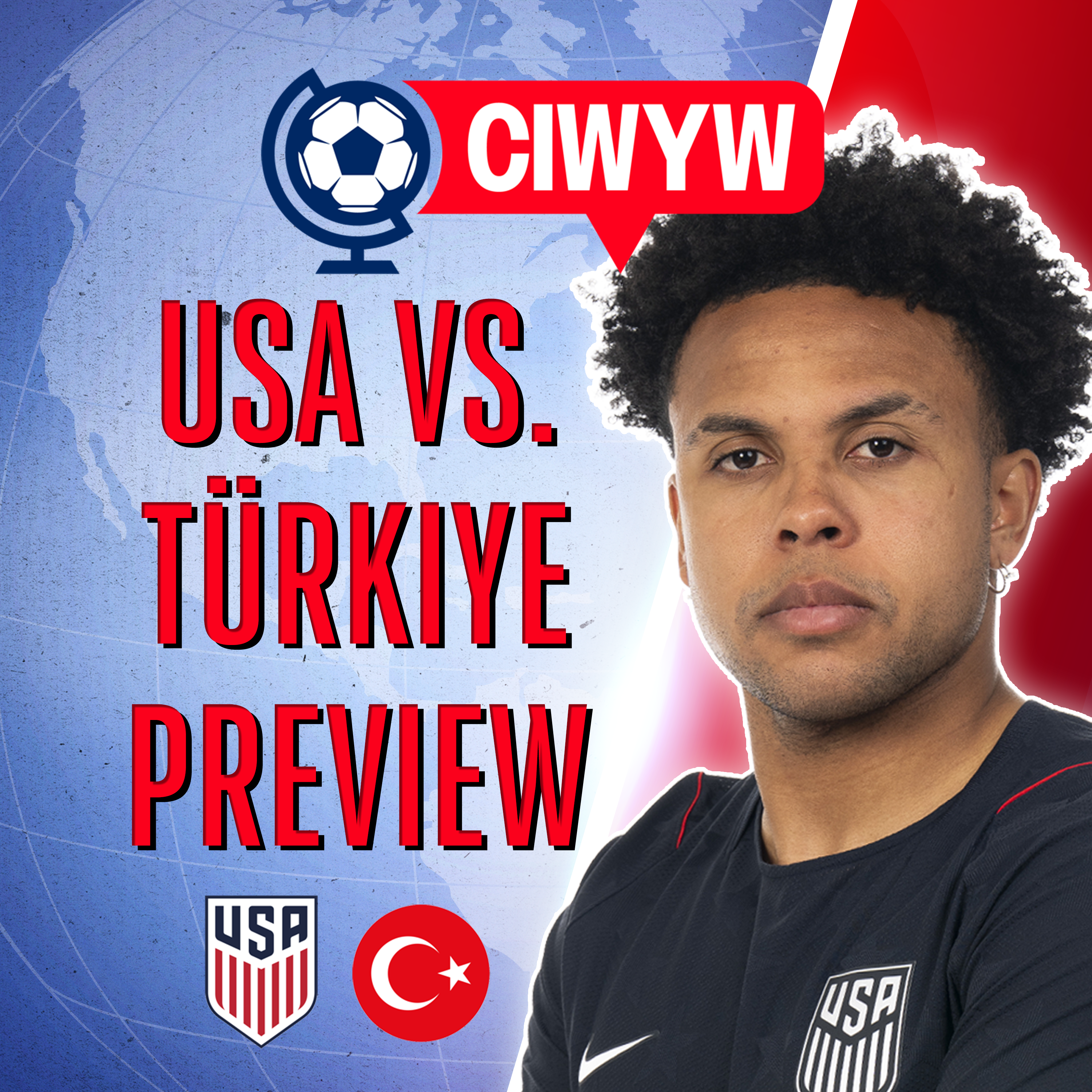 Top Spot Secured! | USMNT vs. Türkiye Preview & Predictions | World Cup Mailbag!(Soccer 6/23) episode artwork