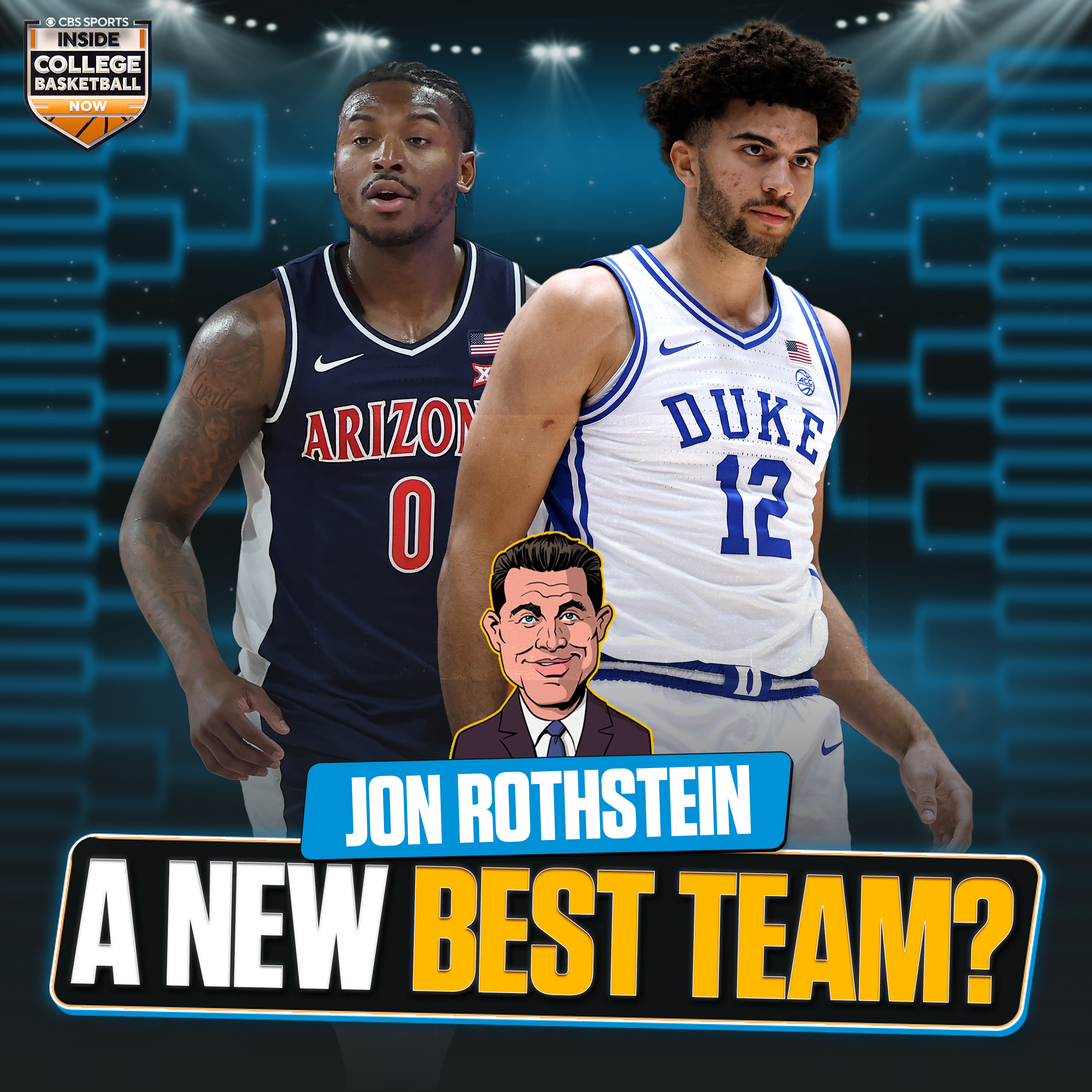 Duke’s Michigan-sized statement + Arizona delivers AGAIN & UConn-St. John’s: Game of the Year?? episode artwork