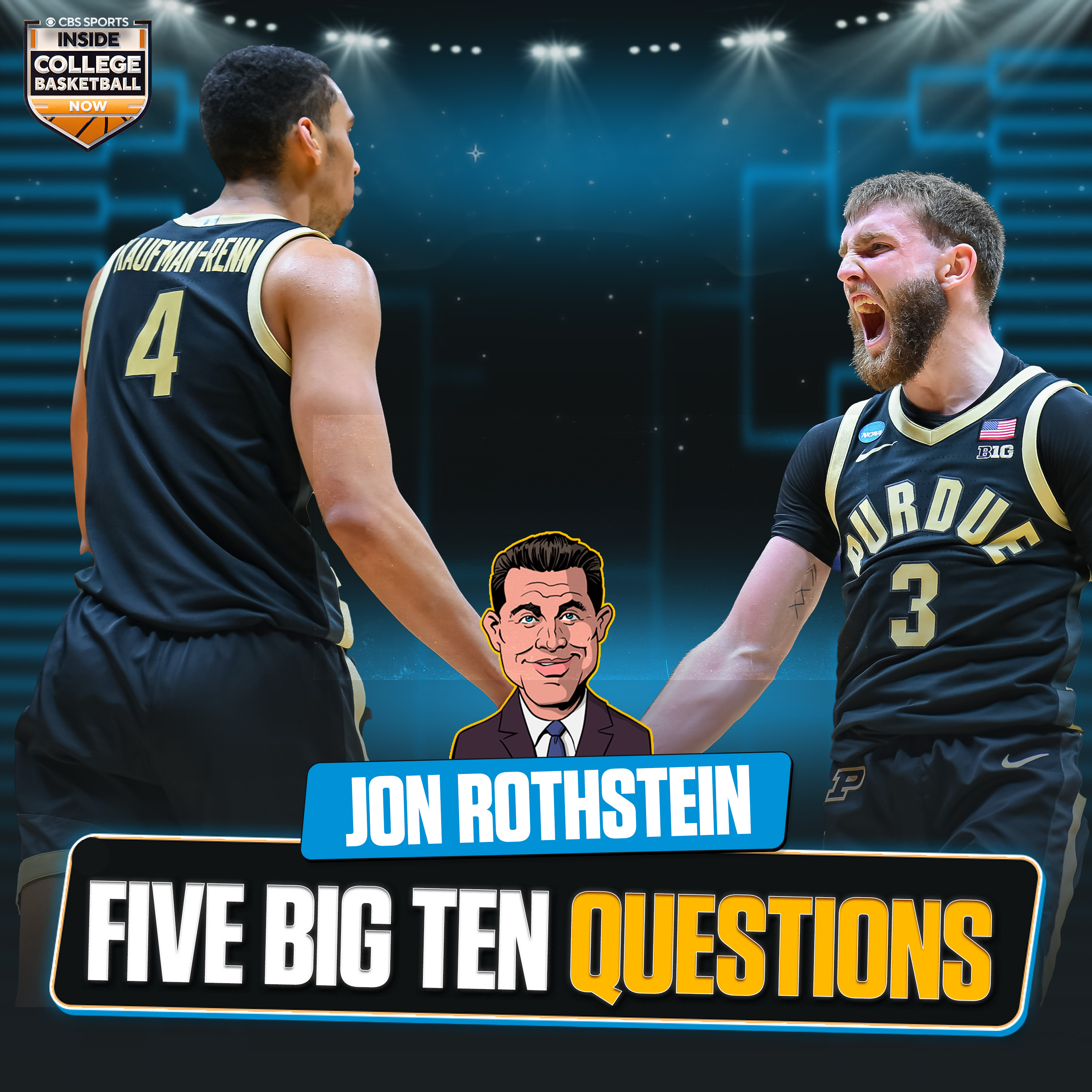 Five Big Ten Questions For 2025-26: Final Four Or Bust For Purdue?, Donovan Dent's Impact & Sleeper episode artwork