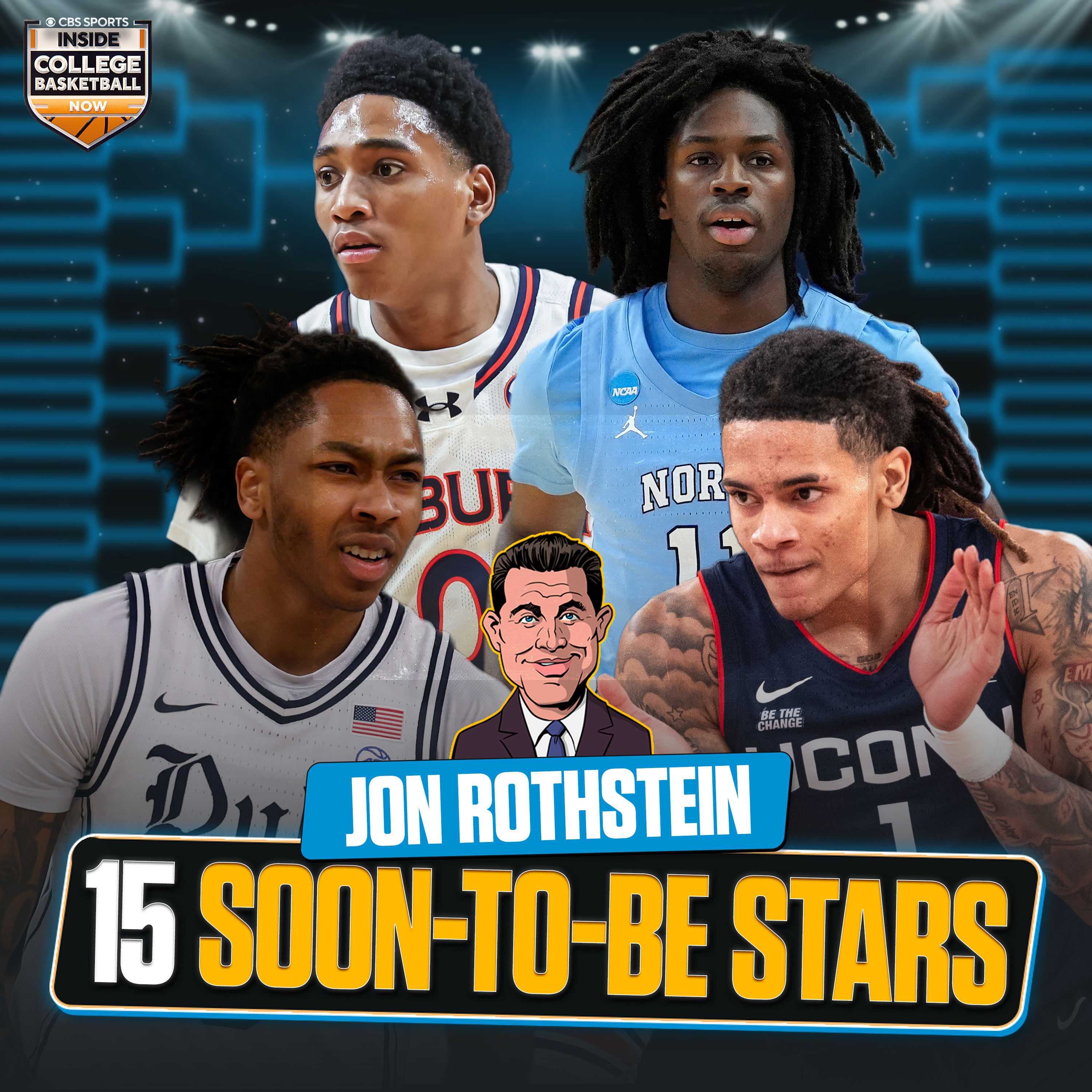 15 Players That Will Become STARS During the 2025-26 College Basketball Season episode artwork
