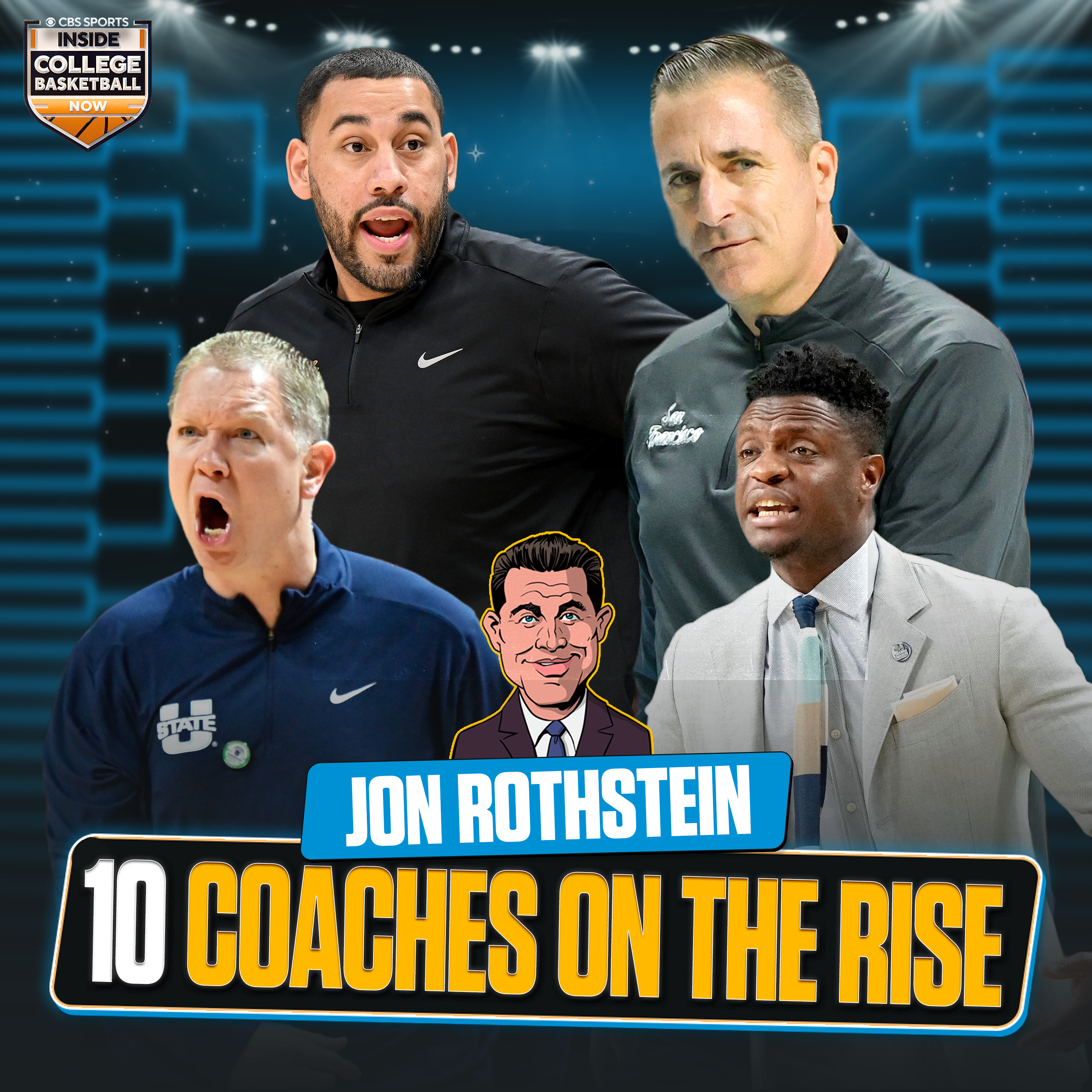 10 Head Coaches ON THE RISE in 2025-26 | College Basketball episode artwork