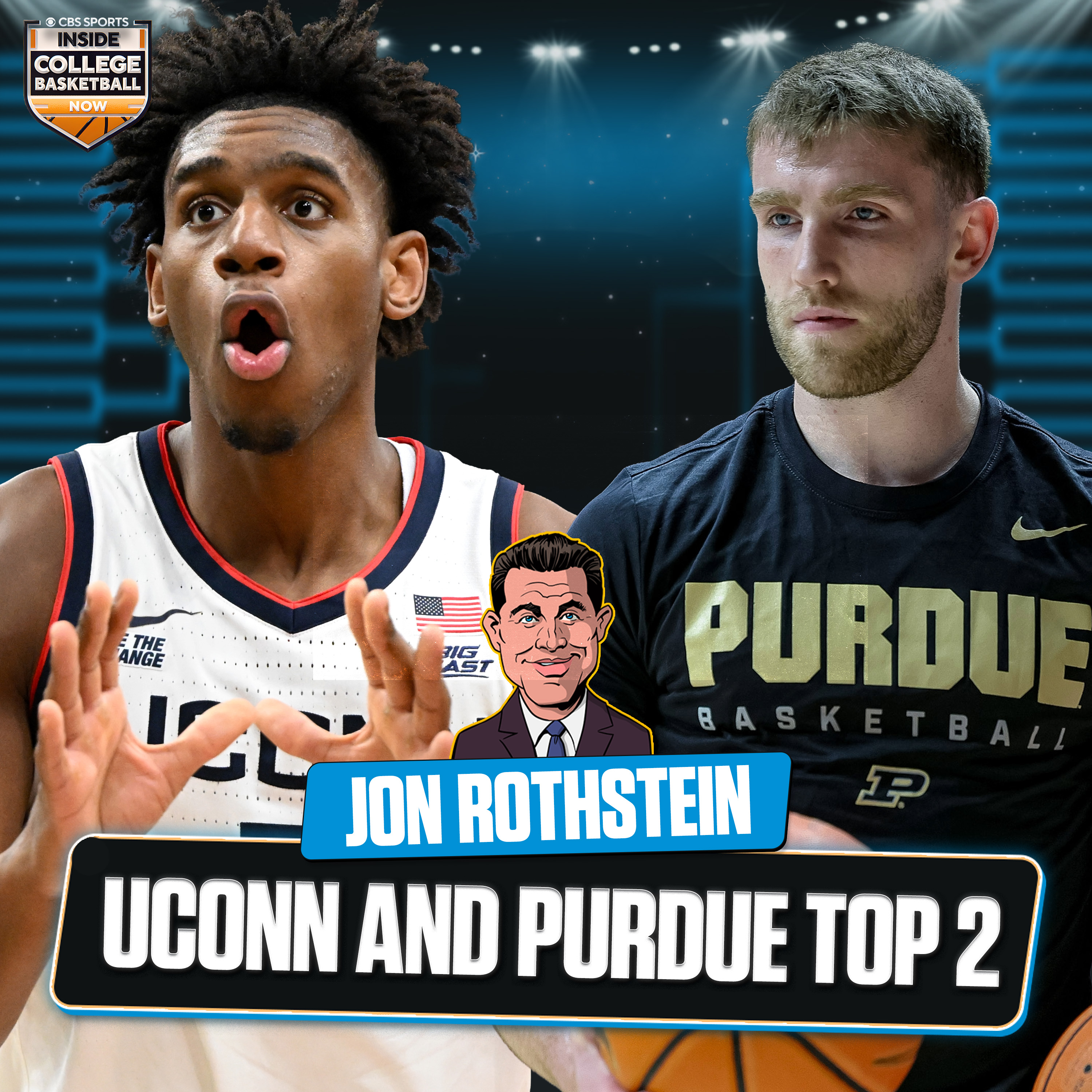 Purdue & UConn are the best teams in nation SO FAR + What's going on with Darryn Peterson? episode artwork