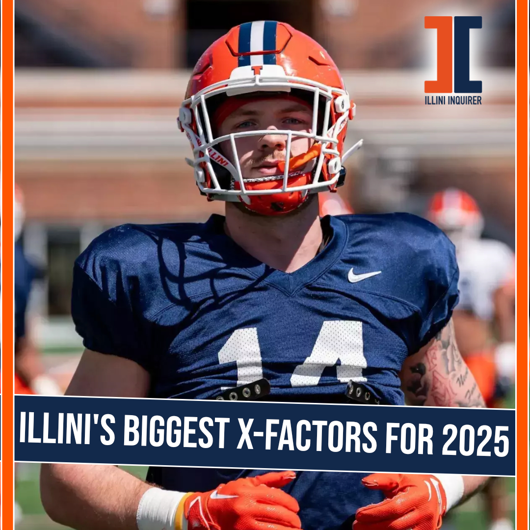 Ep. 994 - Illini football's biggest X-factors for 2025 season
