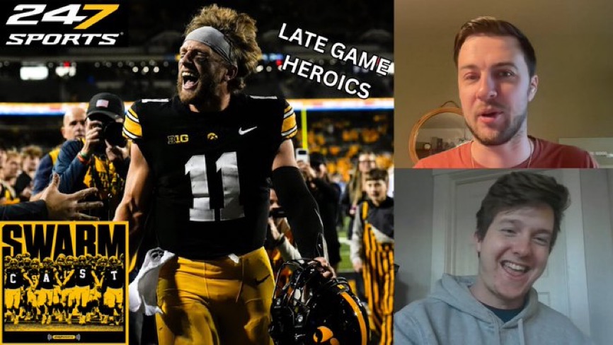 Swarmcast: Mark Gronowski's heroics push Iowa past Penn State episode artwork