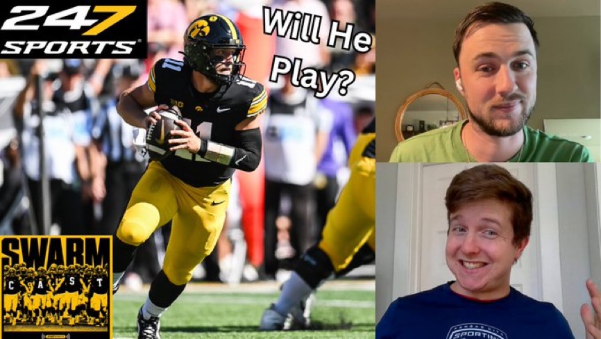 Swarmcast: Should Mark Gronowski rest? Full Wisconsin/Iowa preview, Big Ten MBB Media Day episode artwork