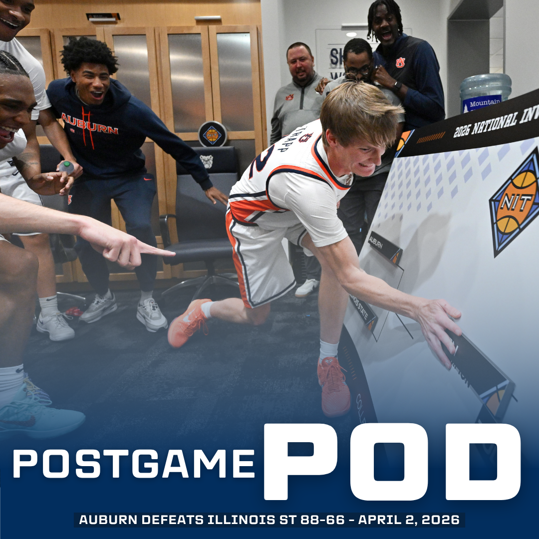 Postgame Pod: Auburn blows past Illinois State, advances to NIT championship episode artwork