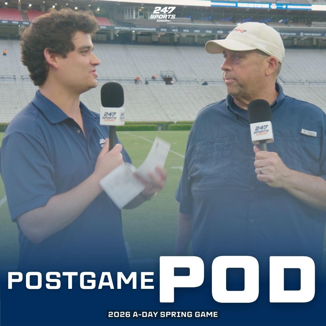 Postgame Pod: Auburn puts a bow on spring with A-Day game episode artwork