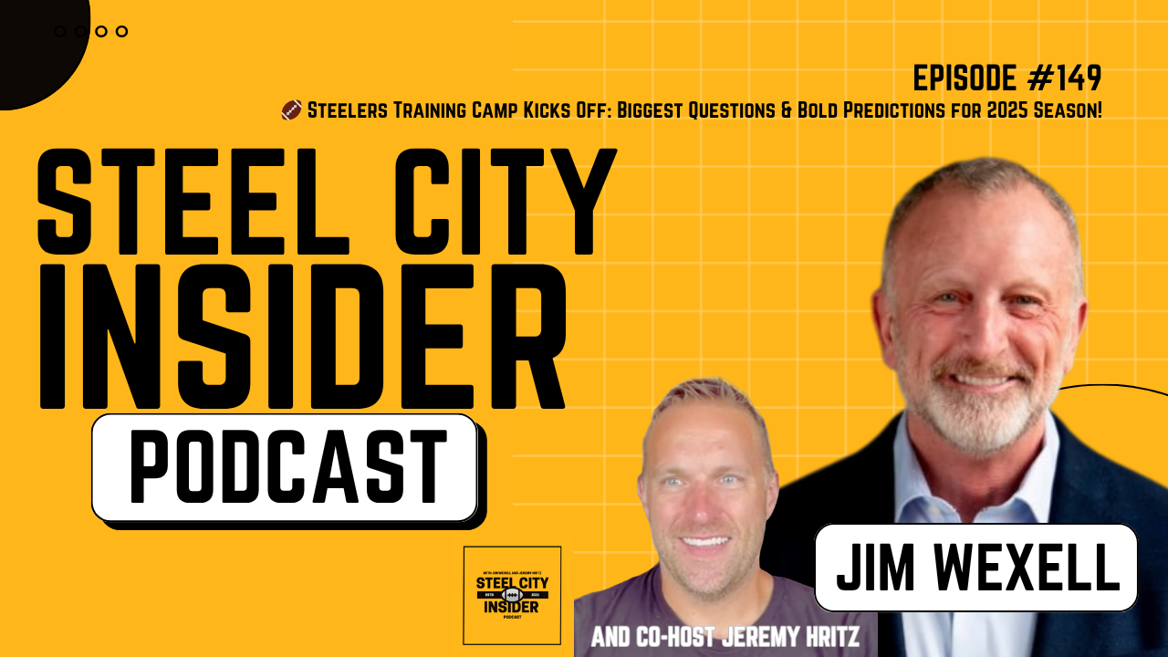 🎙️ Steel City Insider Podcast Ep. #149 – Steelers Camp Begins, Roster Moves, and One Big Question for 2025 episode artwork